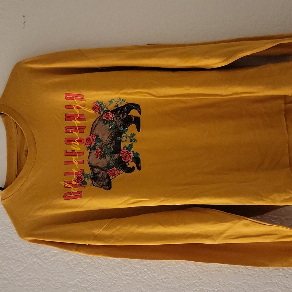 Yellow California Long Sleeve
